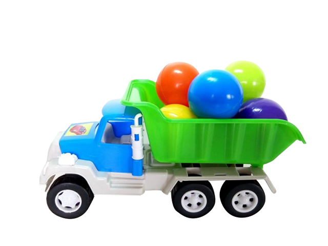 Машина самоскид Kinder Way з 6 кульками