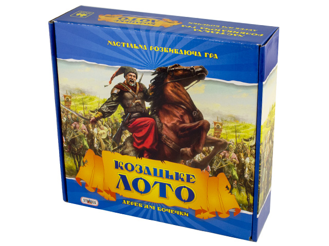 Лото дерев'яне Козацьке в коробці 26×26×10см 341