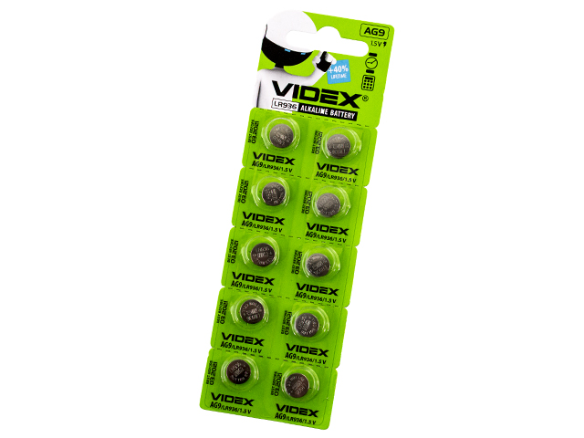 Батарейка VidexAG9/10bl (LR936)