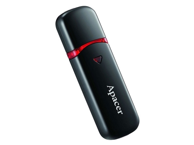 Флеш-пам`ять 32GB AH333 USB2.0 black 0424