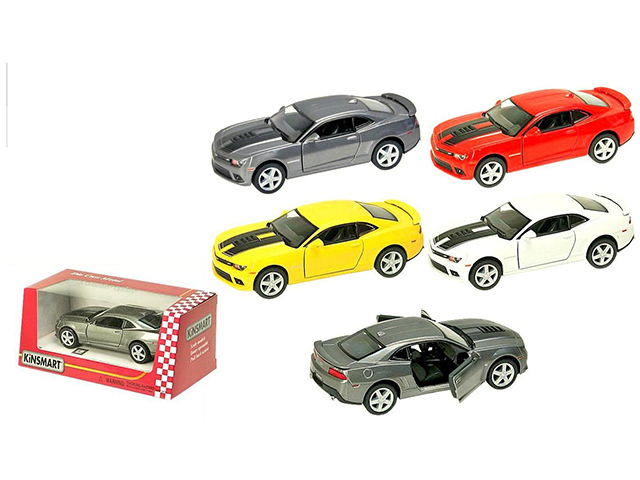 Машина металева Chevrolet Camaro, в коробці КІ KT5383 WF