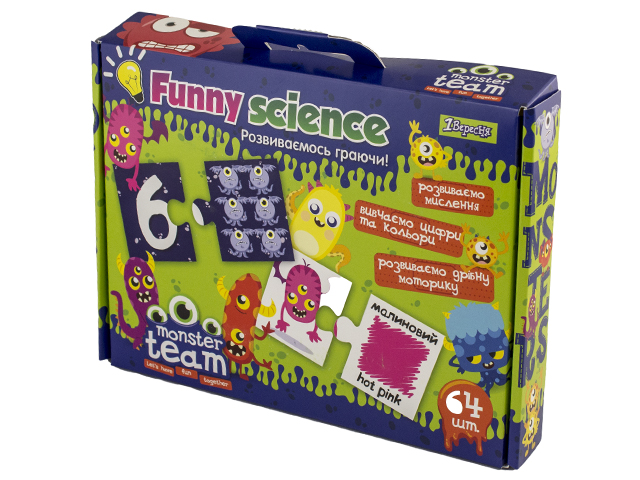 Набір для творчості 1 Вересня Funny science Monster team 953068