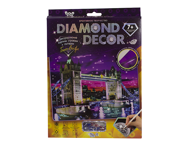 Набір креативної творчості Diamond Dekor DD-01-01,02..07,09,10,11