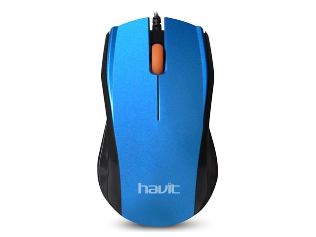 Мишка HV-MS689 USB blue