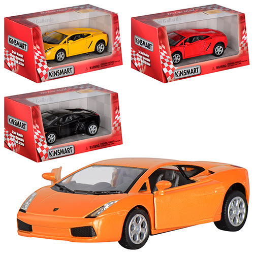 Машина металева Lamborghini Gallardo в коробці