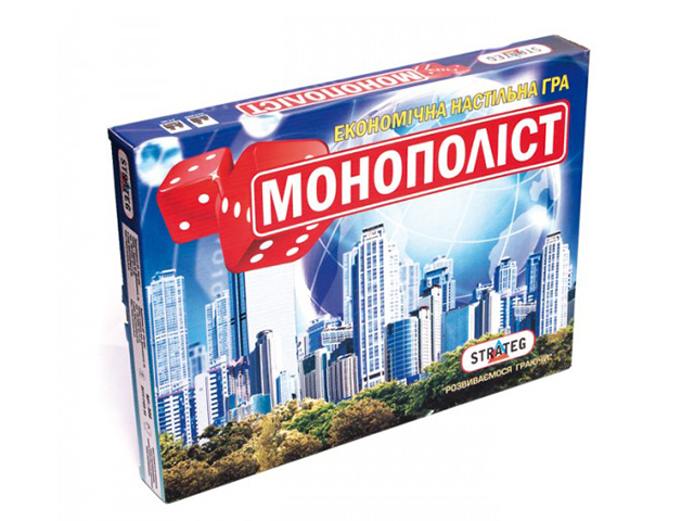 Гра Монополіст велика українською/російською 40×26×5см 508