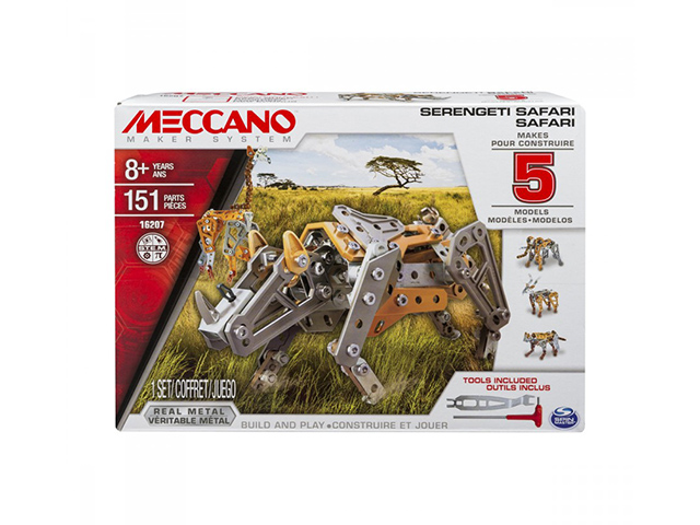 Конструктор Меккано Сафарі, в коробці 5,91×7,87×1,97см 6026716