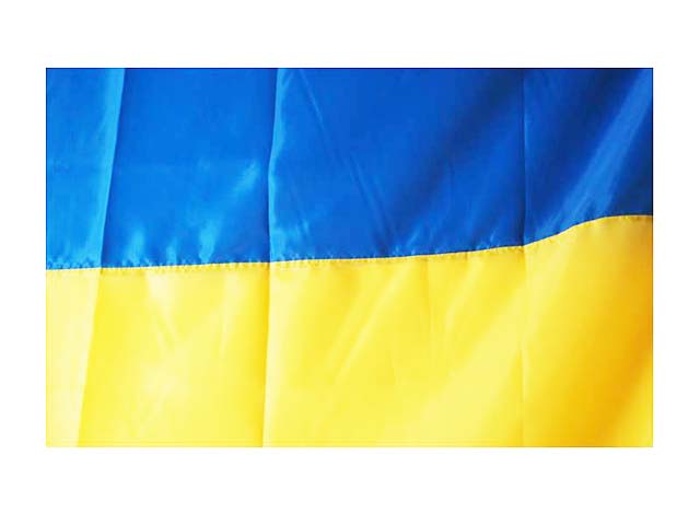 Прапор України 133×94см атлас
