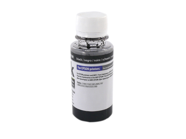 Чорнило Epson L-100/200/EW101Bk series 100мл black 3669