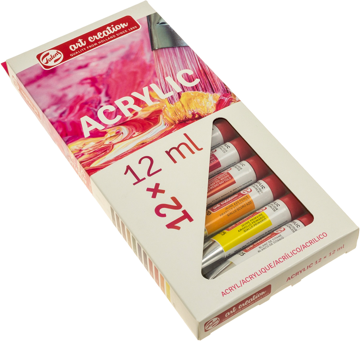 Набір акрилових фарб 12×12 мл ArtCreation