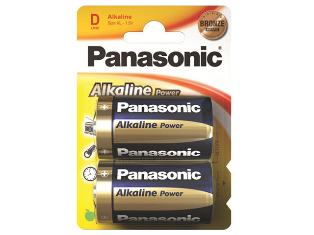 Батарейки Alkaline Power LR-20 блістер 2 шт