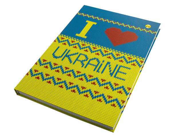 Книга канцелярська А4 176 аркушів клітинка тверда обкладинка 12870