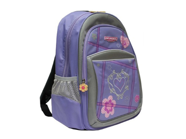 Рюкзак DKS004 S 39×28×15см ортопедична спинка 3 відділення 2 кишені фіолетовий