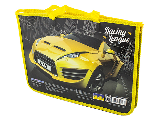 Портфель на блискавці Racing А4 пластиковий