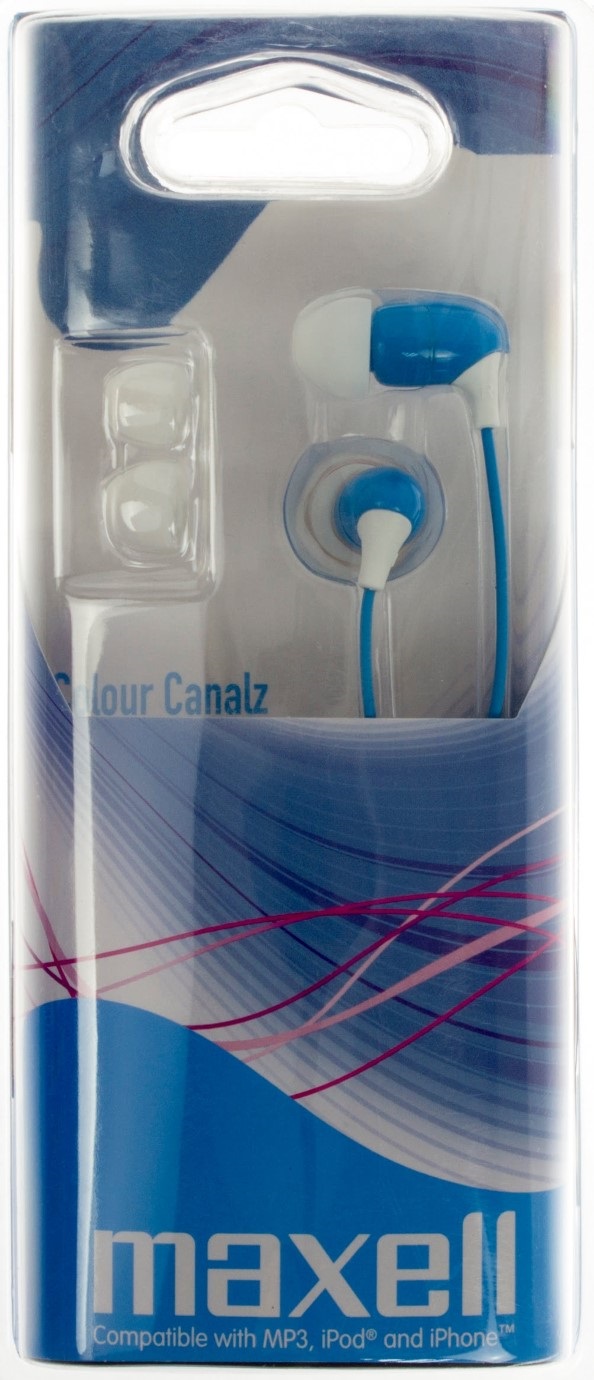 Навушники вакуумні 303442 color canalz-blue ipod ear bud