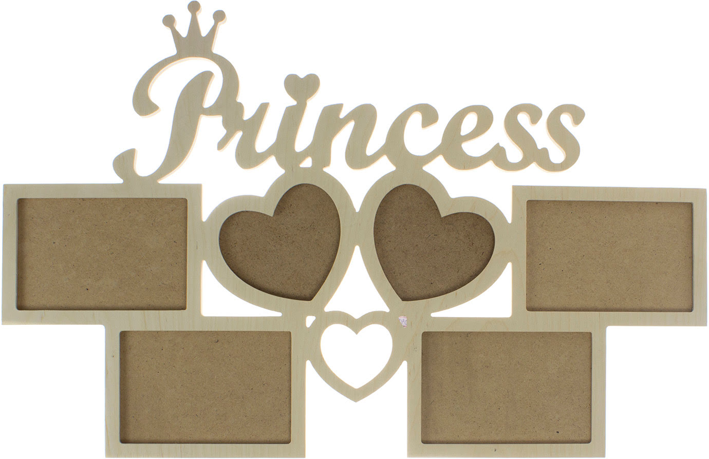 Фотоколаж дерев'яний Princess