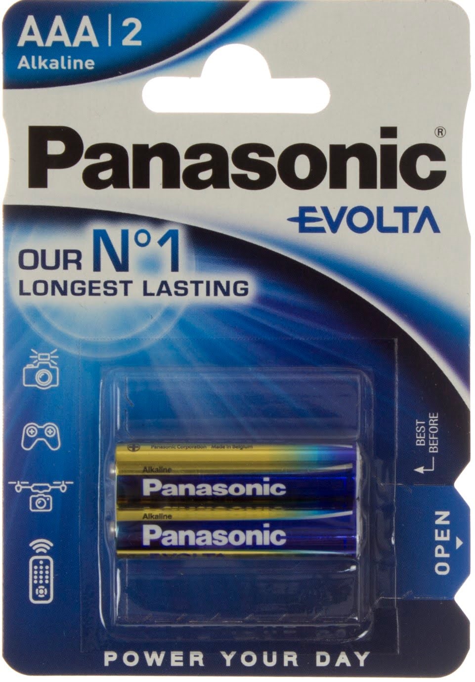 Батарейки Alkaline Evolta LR-03 блістер 2 шт