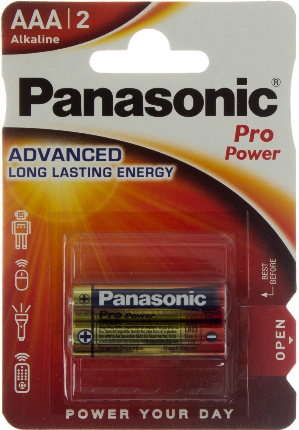 Батарейки Pro Power LR-03 блістер 2 шт