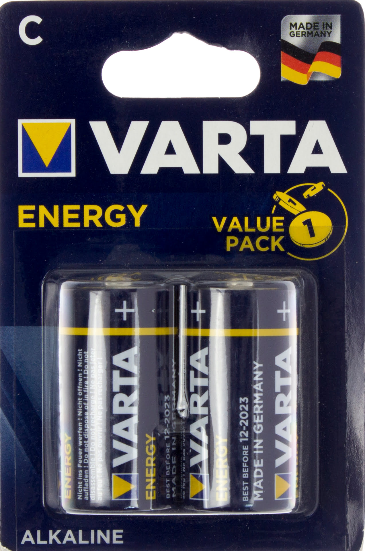 Батарейки energy LR-14/блістер 2 шт