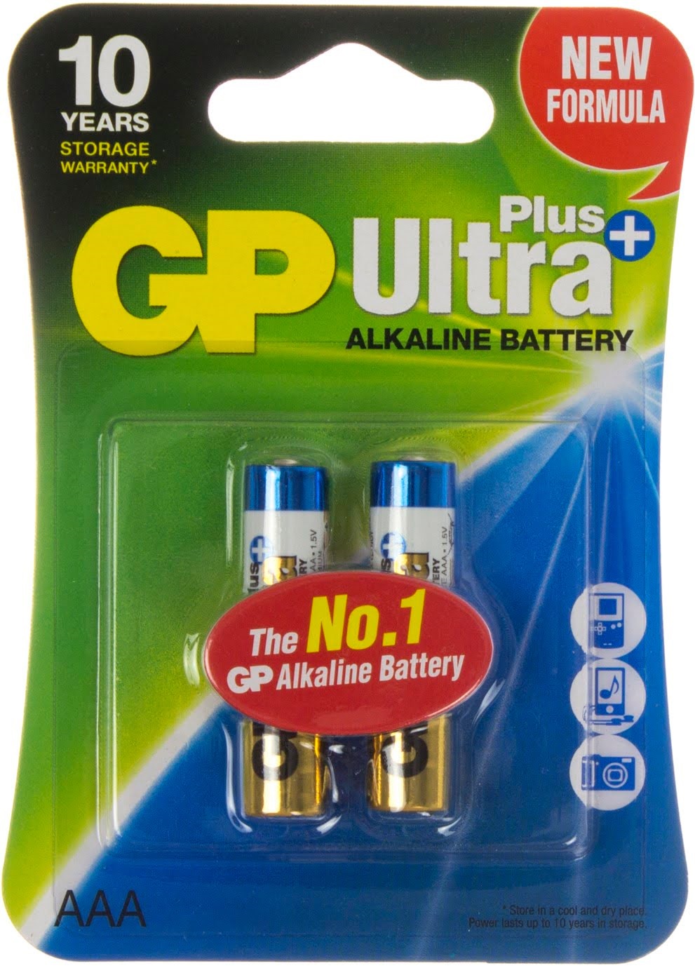 Батарейки Ultra Plus 24AUP-U2 LR-03 блістер 2 шт
