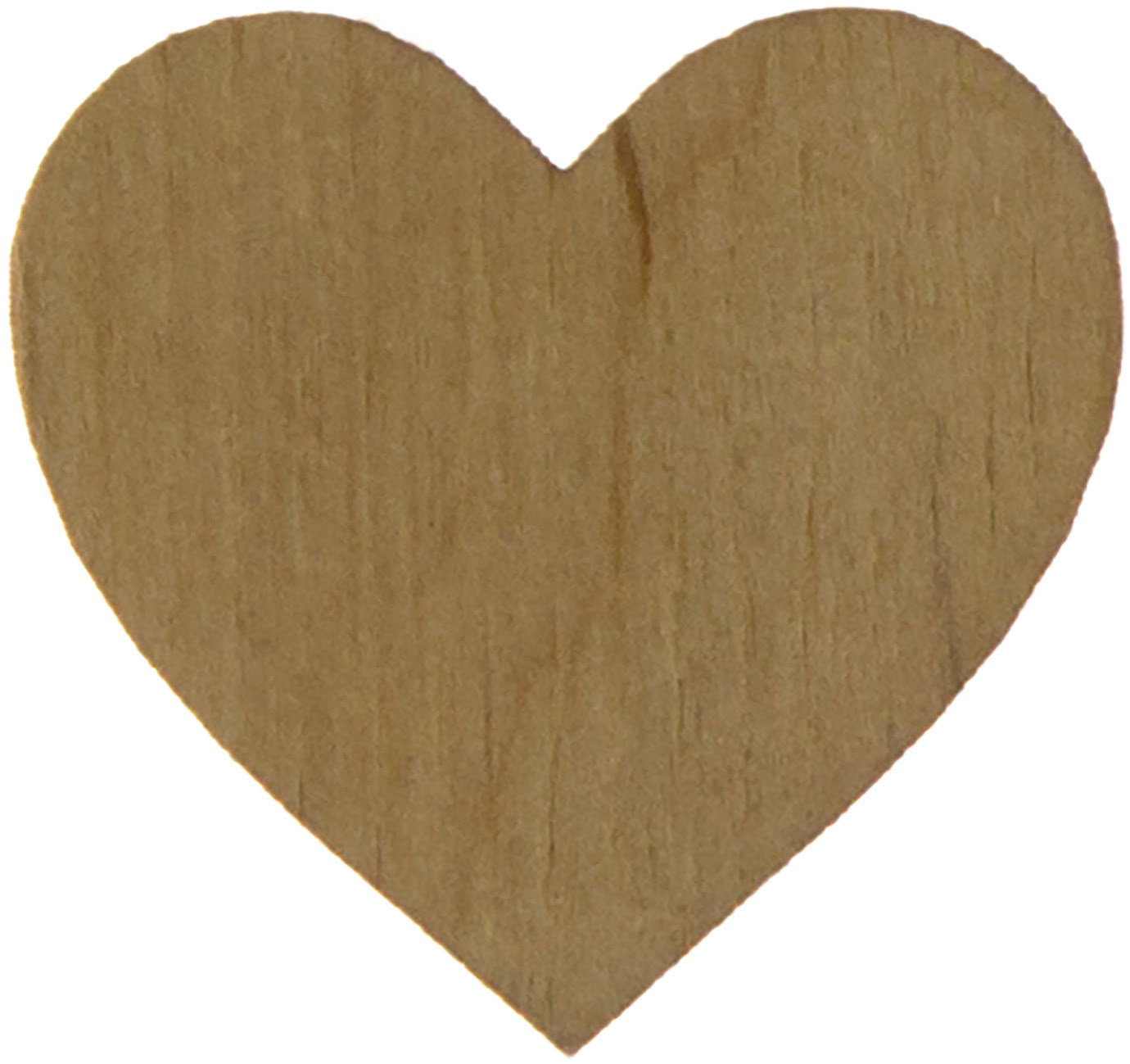 Серце 1×1,5 см фанера