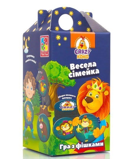 Гра Crazy Koko Весела сімейка українською