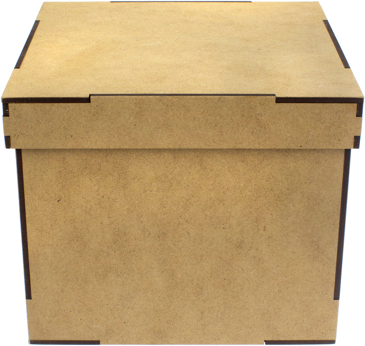 Виріб з МДФ 3 мм Коробка з кришкою 15×15×13см
