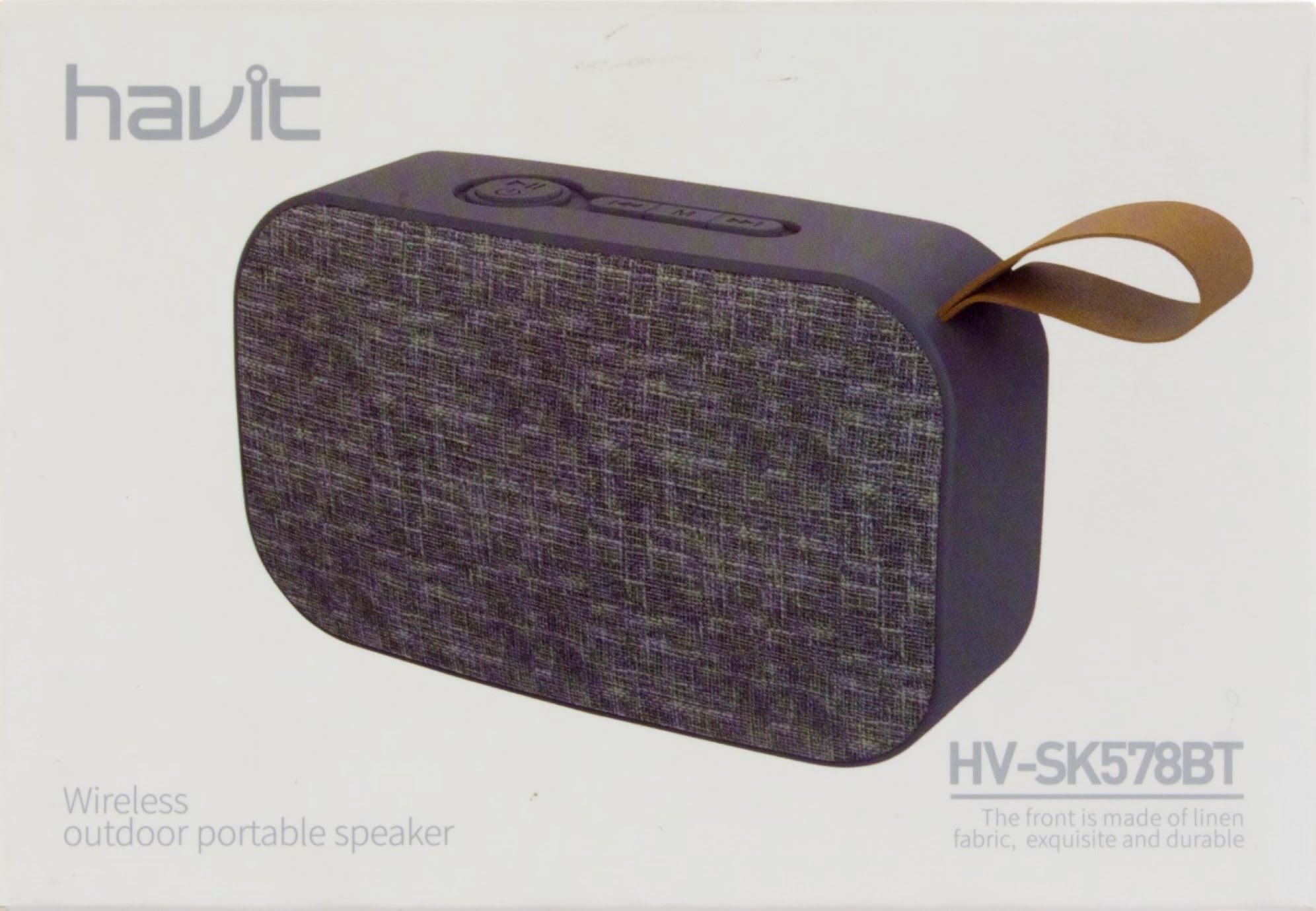 Колонка bluetooth HV-SK578BT gray 3630