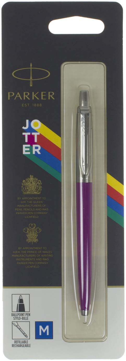 Ручка кулькова Jotter Plastic Magenta блістер 15536