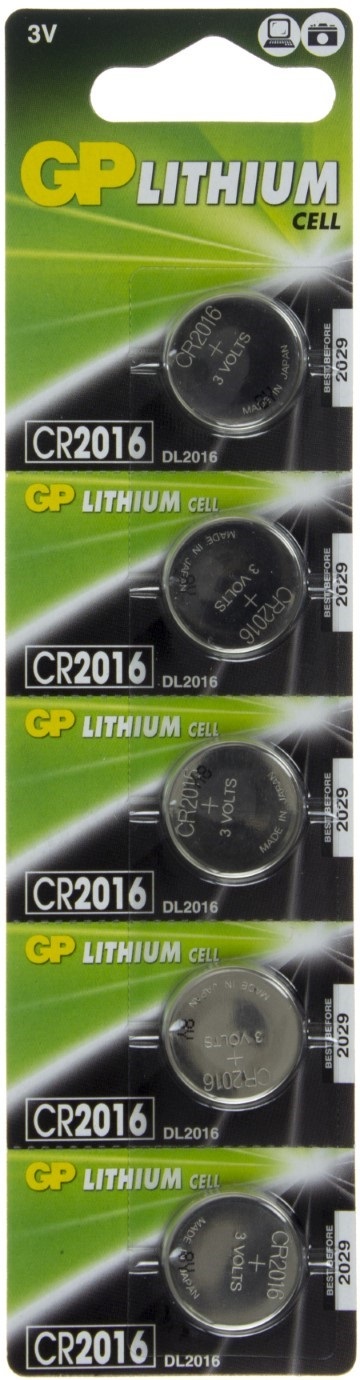 Батарейка Lithium Button Cell CR2016-8U5