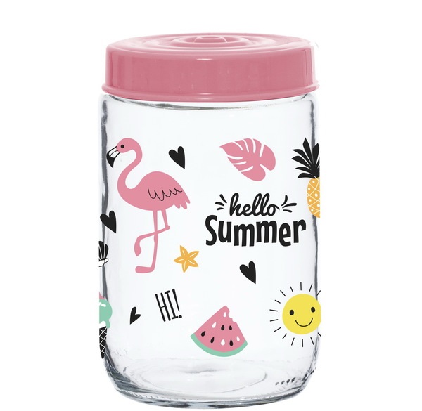 Банка скло Herevin Hello Summer 0,66 л
