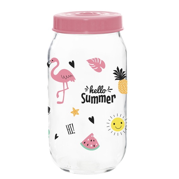 Банка скло Herevin Hello Summer 1 л