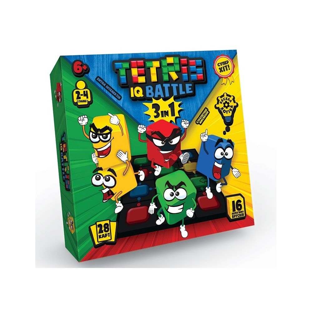 Гра Tetris IQ battle 3in1 DankoToys