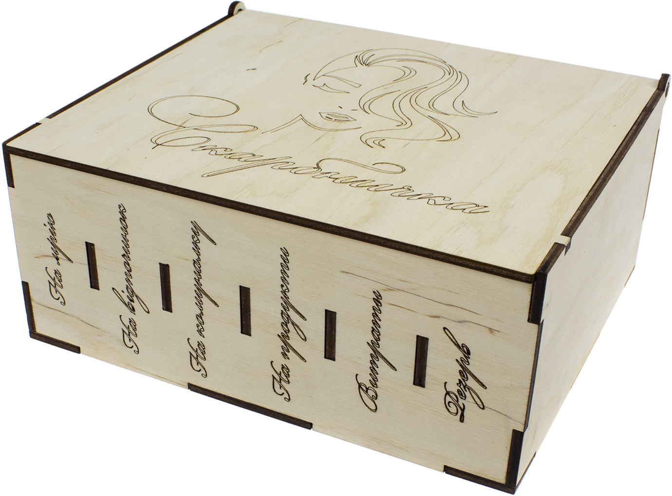 Скарбничка Для пані 21×18×8,5 см фанера