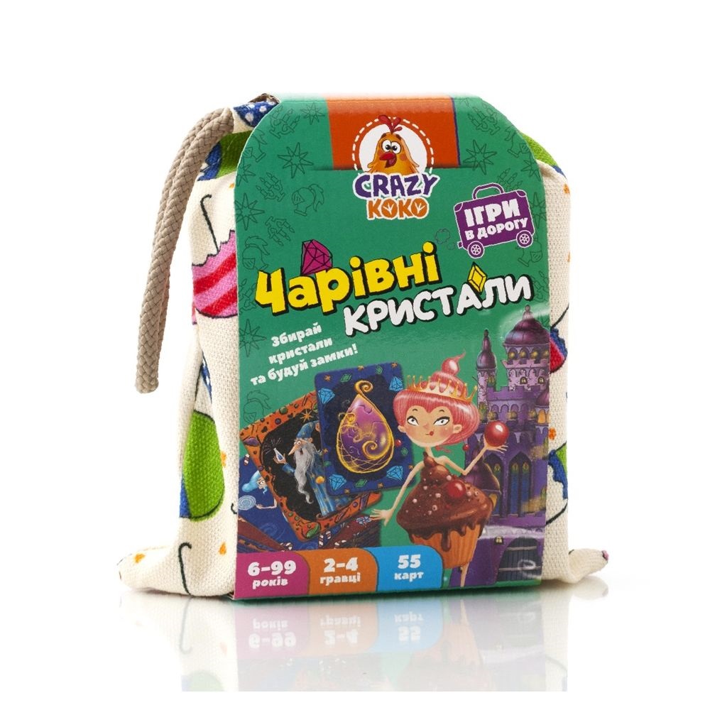 Гра настільна Чарівні кристали у мішечку українською