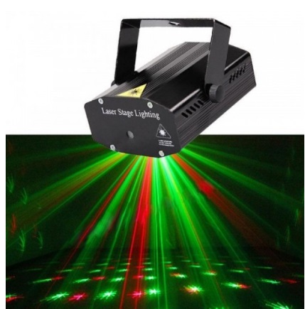 Проектор 2in1 red і green, зоряне небо