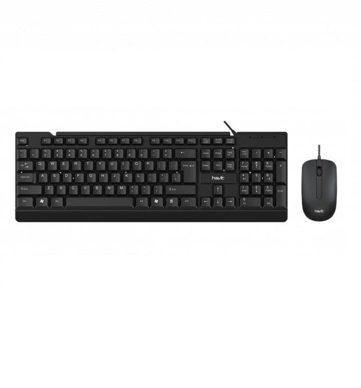 Клавіатура і мишка USB black