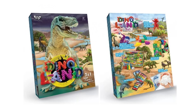 Набір креативної творчості DankoToys Dino Land 7в1