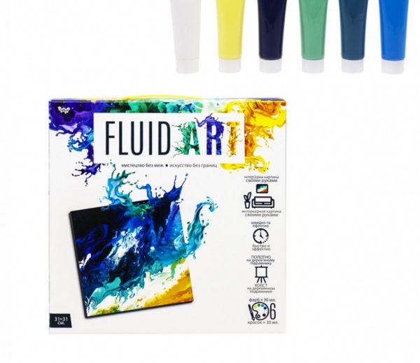 Набір креативної творчості Fluid Art DankoToys