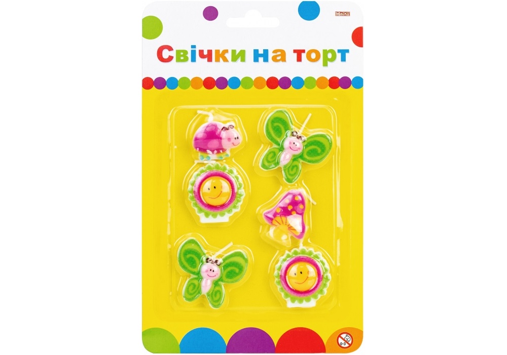 Набір свічок Весна 6 шт