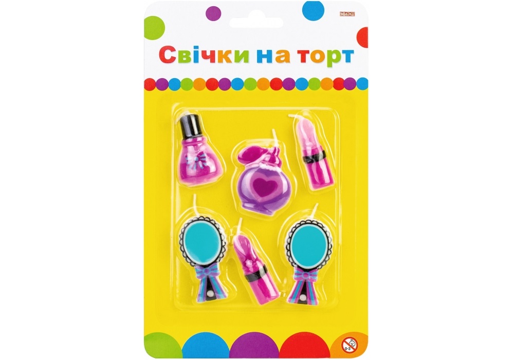 Набір свічок Мейкап 6 шт