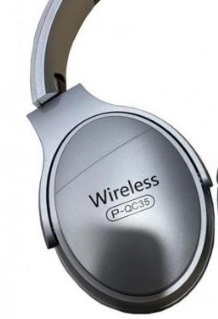 Навушники P-QC35 BT silver мікрофон