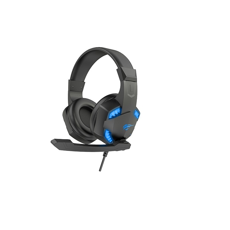 Навушники Gaming HV-H2032d black/blue, мікрофон