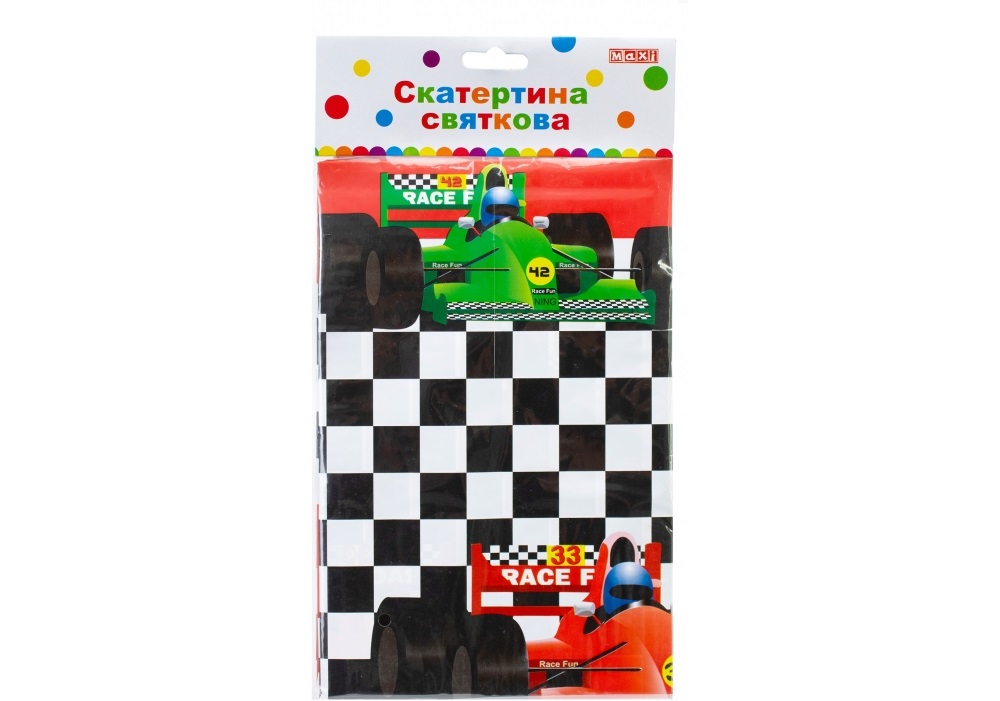 Скатерть Racing полиэтилен 132×182,88 см