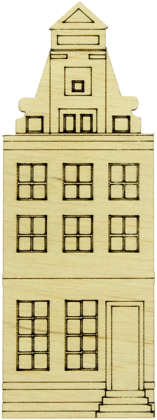 Будинок 10×3,5 см фанера