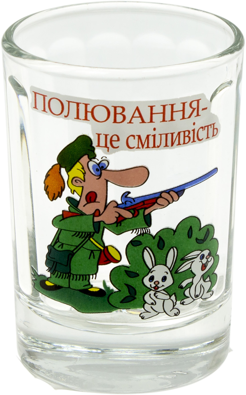 Чарка скло Полювання 50 мл