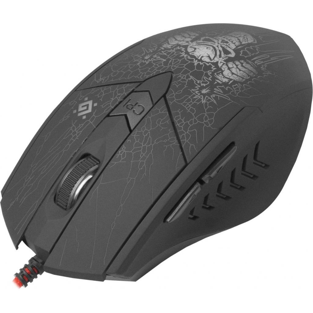 Мишка ігрова Doom Fighter GM-260L 3200dpi+килимок USB black