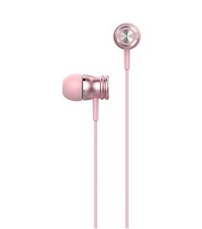 Навушники вакуумні HV-E303P pink, мікрофон
