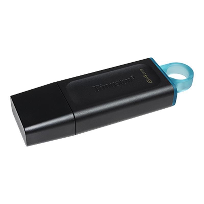 Флеш-пам'ять 64 GB DT Exodia USB3. 2 black / teal 9829