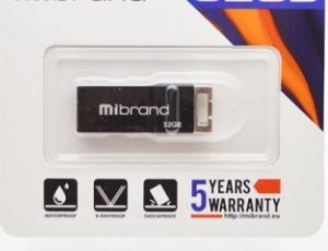 Флеш-пам`ять 16GB Chameleon USB 2.0 black 1400